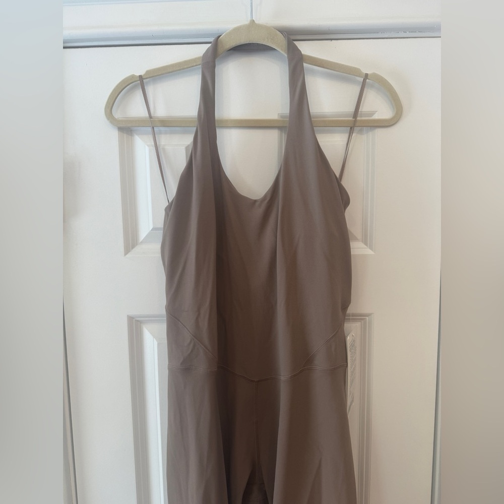 Lululemon Align Halter Bodysuit 25” Taupetastic - Size 8 - Picture 3 of 9